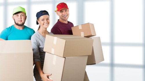 Careful packing and loading during a Hounslow move