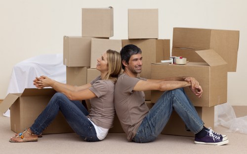 Commercial moving van service for offices in Hounslow