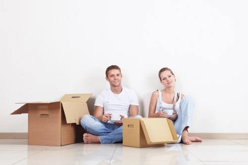 Commercial relocation support for a Hounslow office move