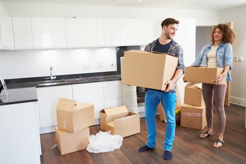 Packing and protecting fragile belongings during a Hounslow move
