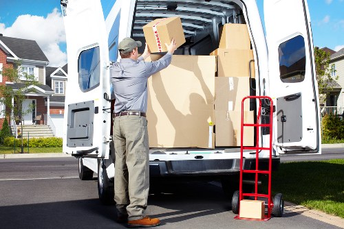 Local moving van ready for a property move in Hounslow