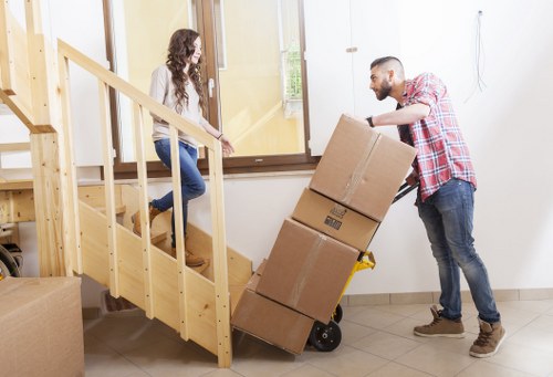 Packing and preparation support for a move