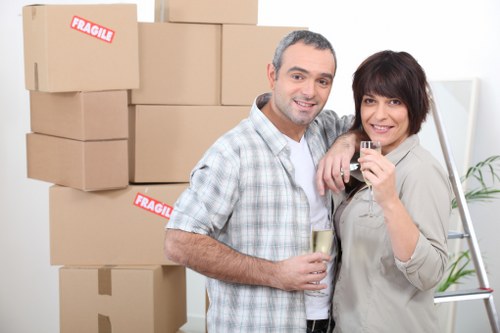Commercial moving truck service for offices and businesses in Hounslow